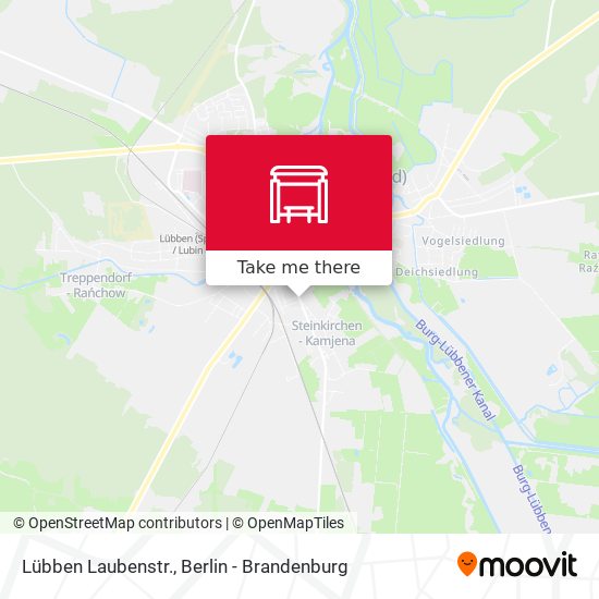 Lübben Laubenstr. map