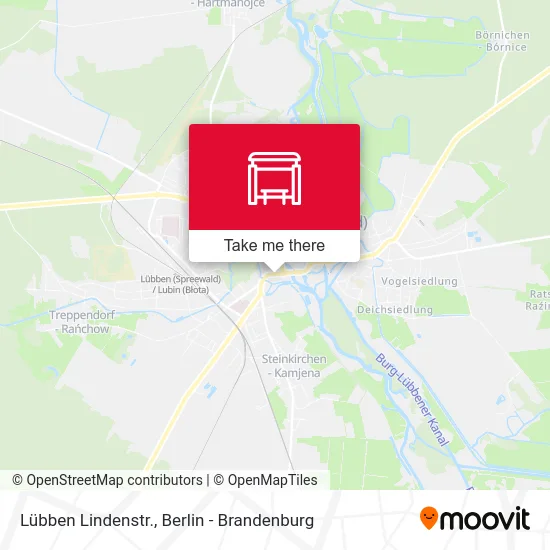 Lübben Lindenstr. map