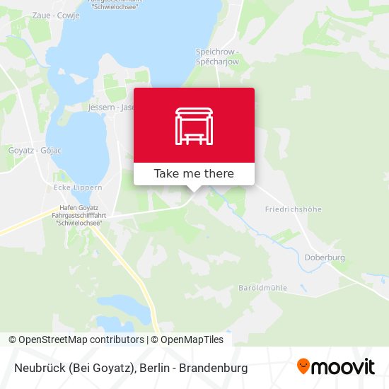 Neubrück (Bei Goyatz) map