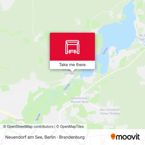 Neuendorf am See map