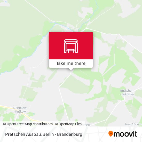 Карта Pretschen Ausbau