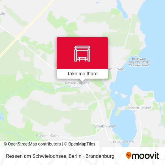 Ressen am Schwielochsee map
