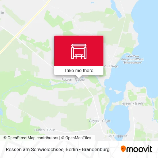 Ressen am Schwielochsee map
