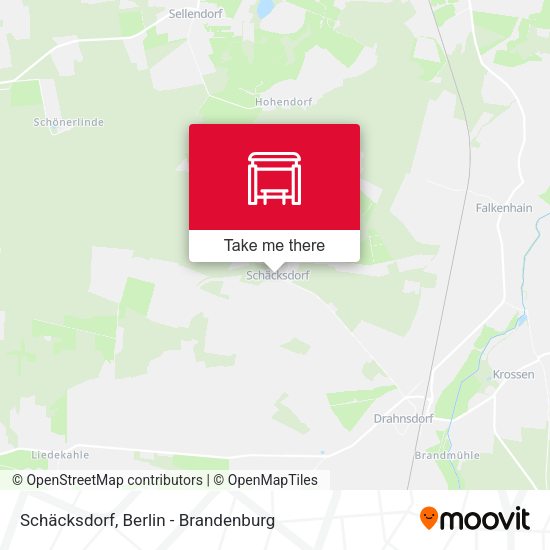 Schäcksdorf map