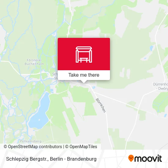 Карта Schlepzig Bergstr.