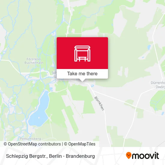 Карта Schlepzig Bergstr.