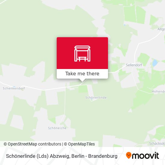 Schönerlinde (Lds) Abzweig map