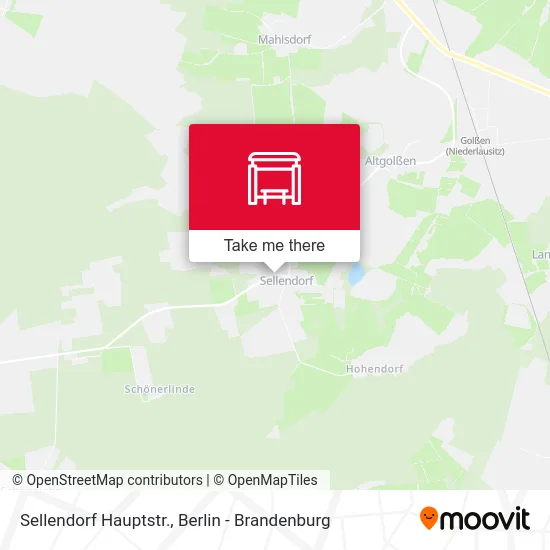 Sellendorf Hauptstr. map