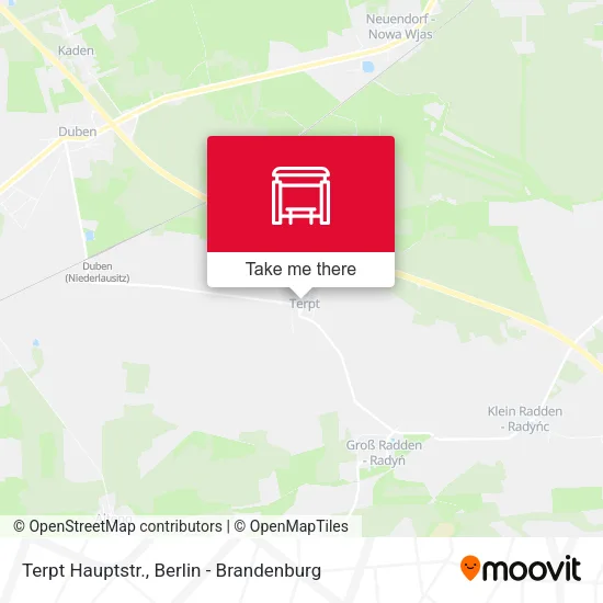 Карта Terpt Hauptstr.