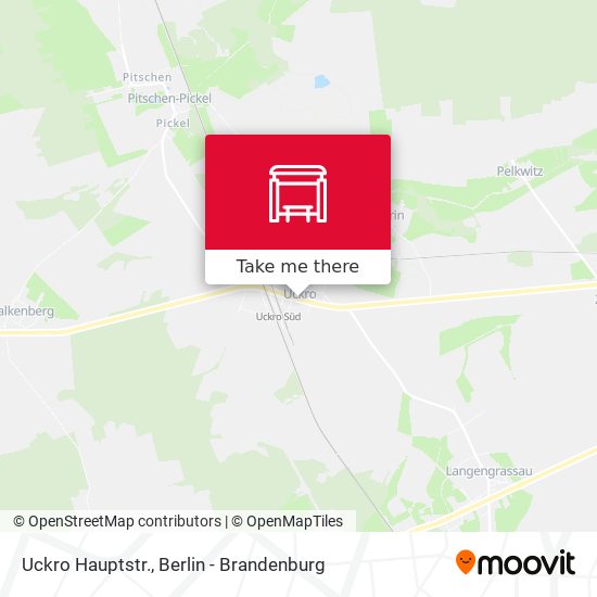 Uckro Hauptstr. map