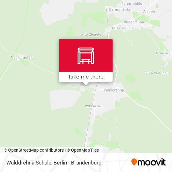 Walddrehna Schule map