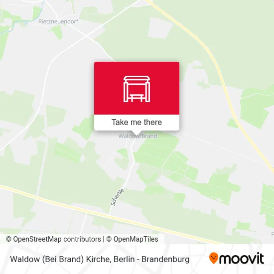 Waldow (Bei Brand) Kirche map