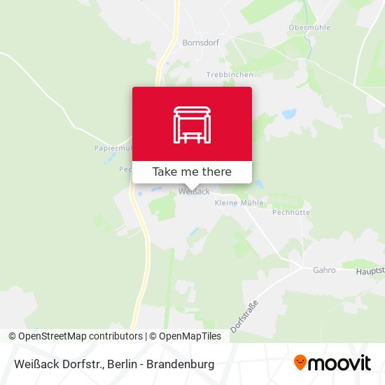 Weißack Dorfstr. map