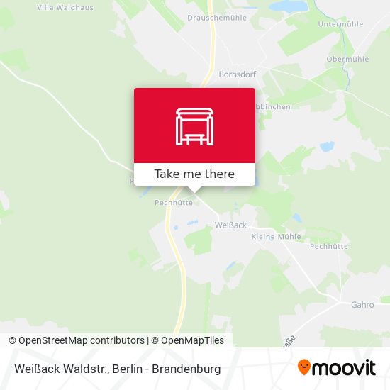 Weißack Waldstr. map