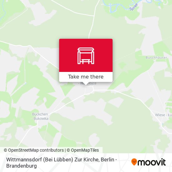 Wittmannsdorf (Bei Lübben) Zur Kirche map