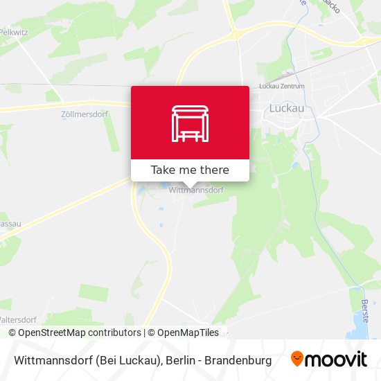 Wittmannsdorf (Bei Luckau) map