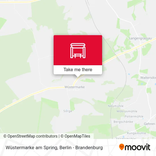 Карта Wüstermarke am Spring