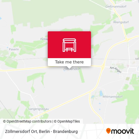 Zöllmersdorf Ort map