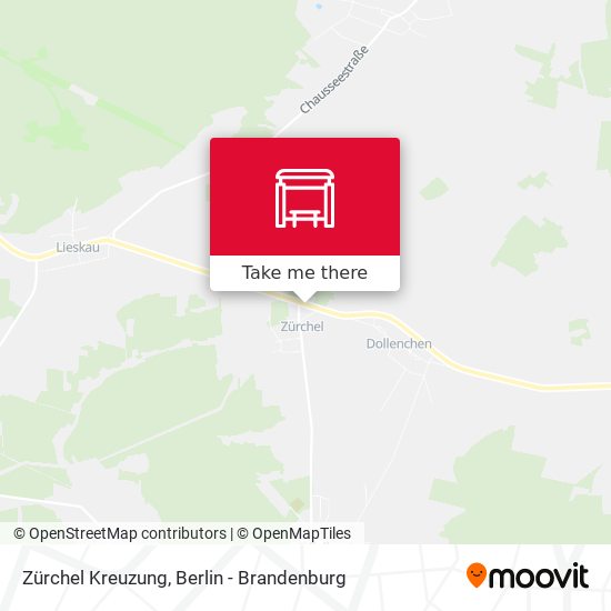 Zürchel Kreuzung map