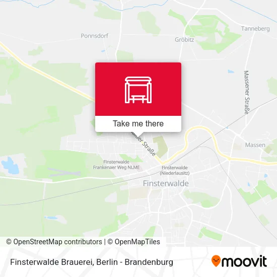 Карта Finsterwalde Brauerei