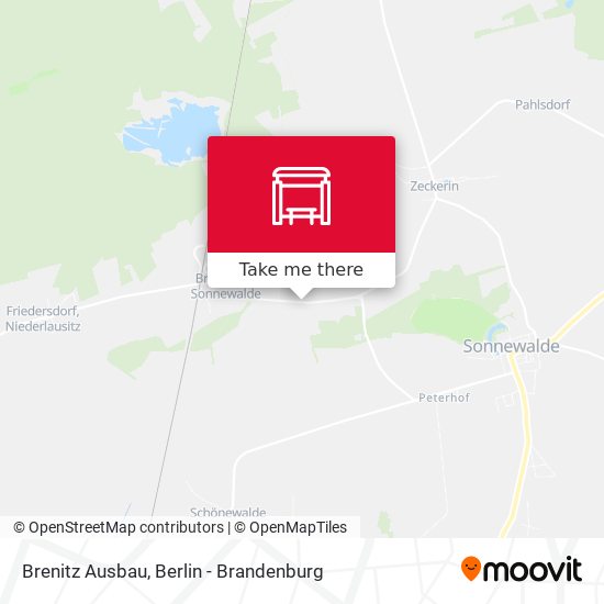 Brenitz Ausbau map