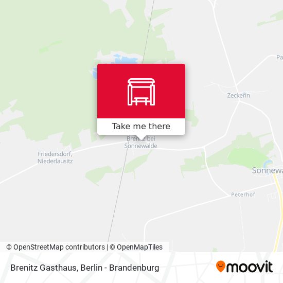 Brenitz Gasthaus map