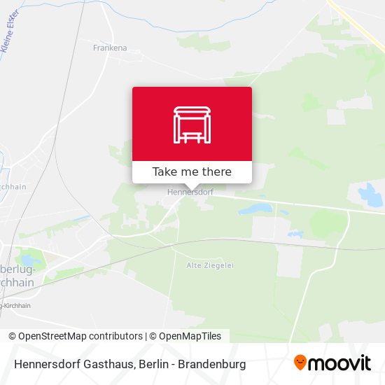 Hennersdorf Gasthaus map