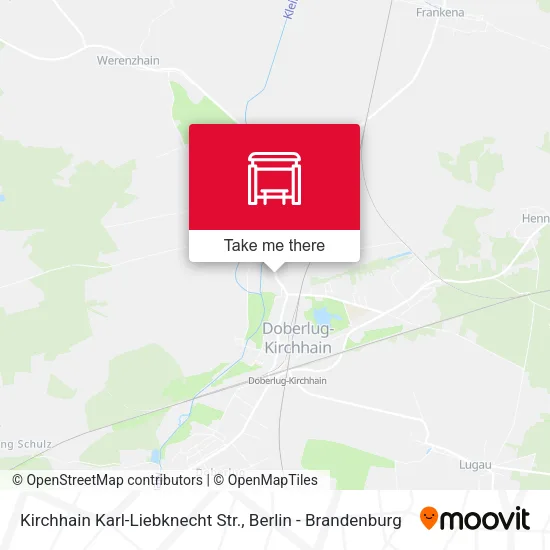 Карта Kirchhain Karl-Liebknecht Str.