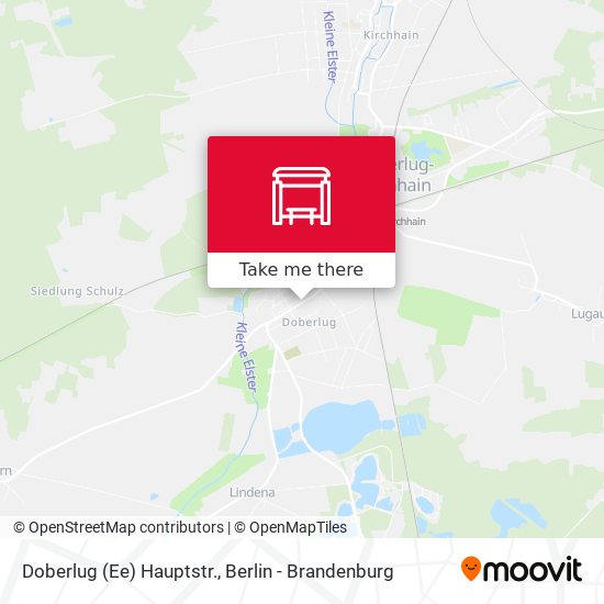 Doberlug (Ee) Hauptstr. map