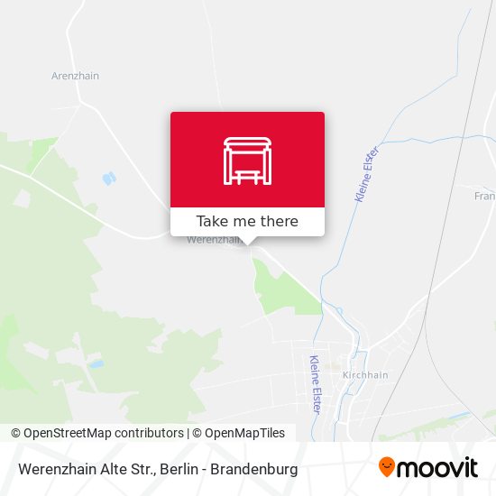 Werenzhain Alte Str. map