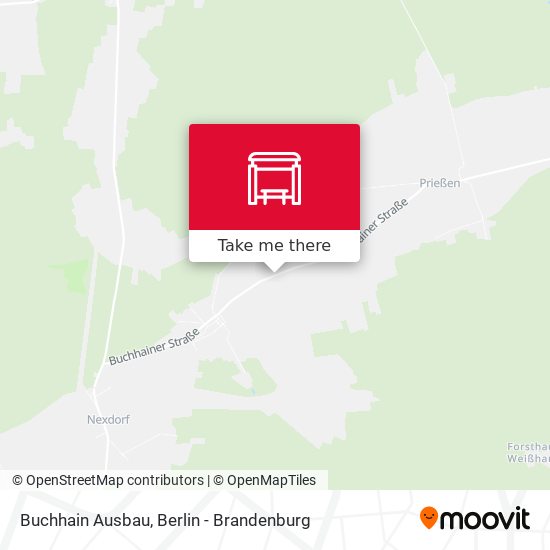 Buchhain Ausbau map