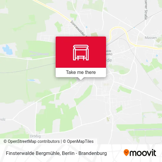 Finsterwalde Bergmühle map