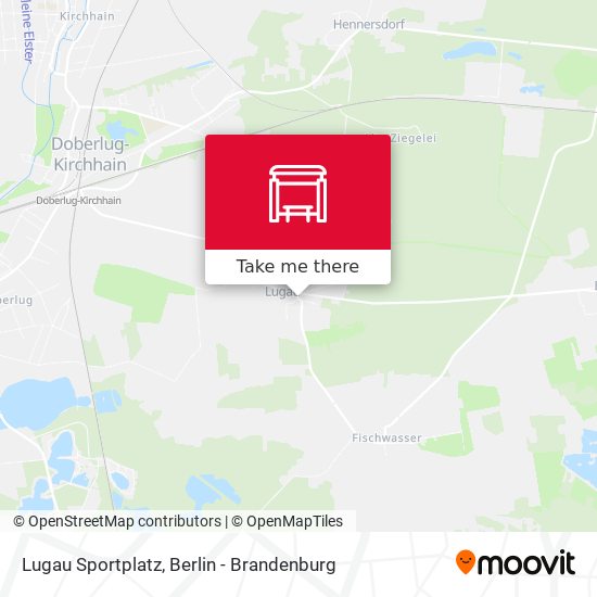 Lugau Sportplatz map