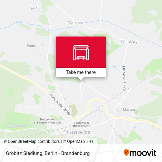 Карта Gröbitz Siedlung
