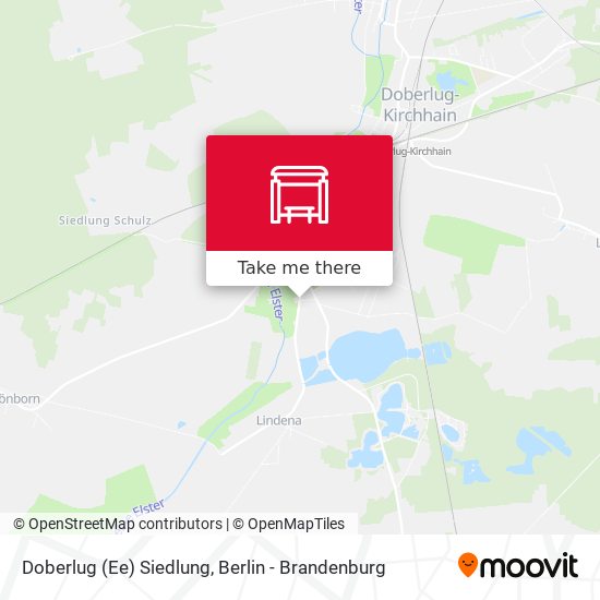 Doberlug (Ee) Siedlung map