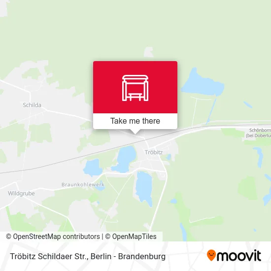 Tröbitz Schildaer Str. map