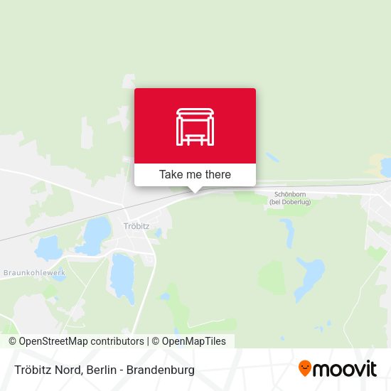 Карта Tröbitz Nord