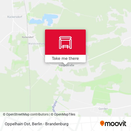 Oppelhain Ost map