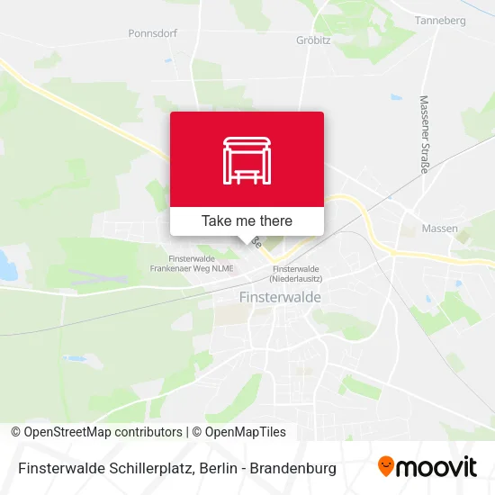 Карта Finsterwalde Schillerplatz