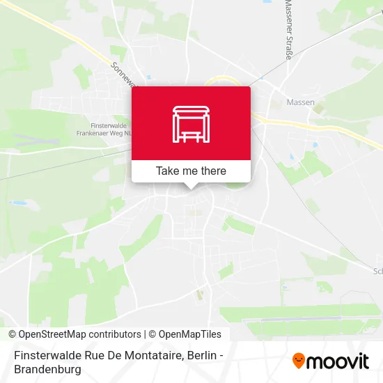 Карта Finsterwalde Rue De Montataire