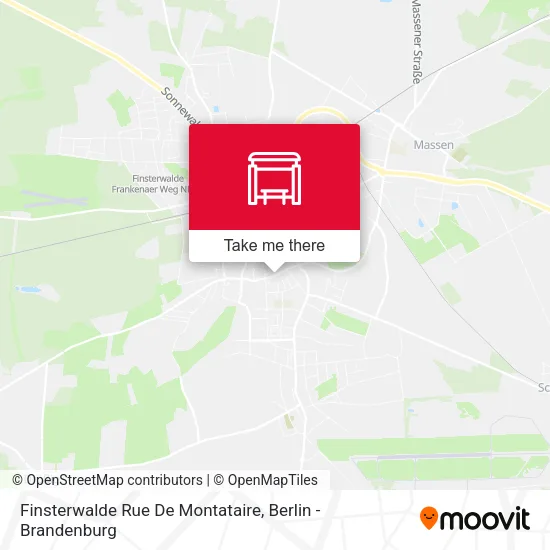 Карта Finsterwalde Rue De Montataire