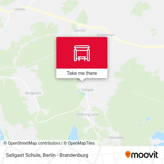 Sallgast Schule map