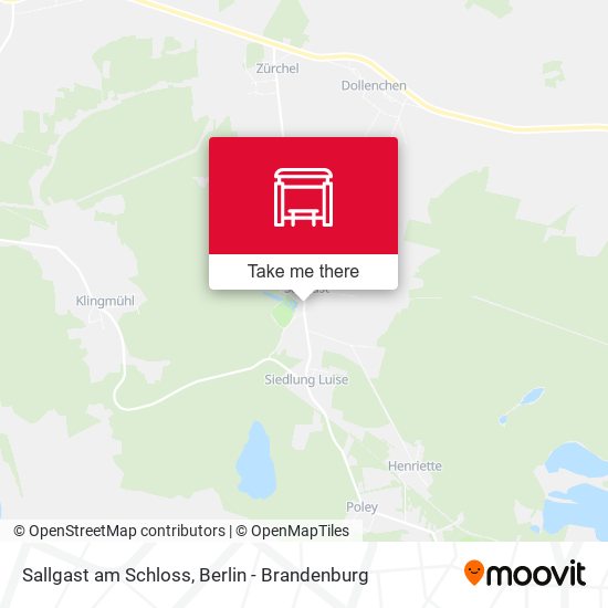 Sallgast am Schloss map