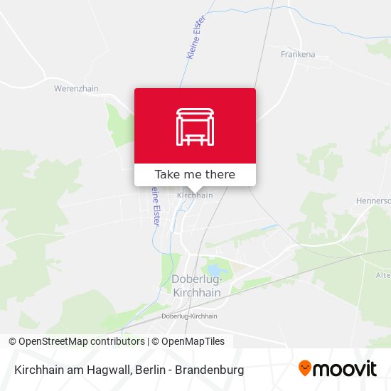 Kirchhain am Hagwall map