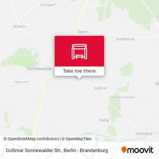 Goßmar Sonnewalder Str. map