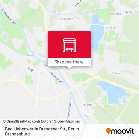 Bad Liebenwerda Dresdener Str. map