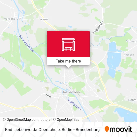 Карта Bad Liebenwerda Oberschule