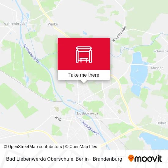 Карта Bad Liebenwerda Oberschule