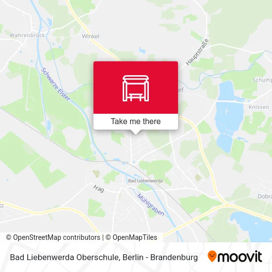 Карта Bad Liebenwerda Oberschule