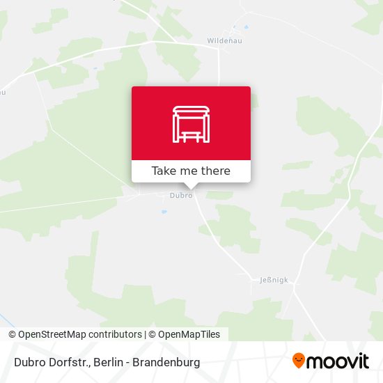 Dubro Dorfstr. map